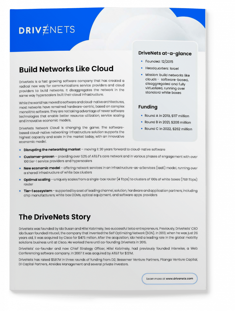 DriveNets Company Overview-2023_mockup