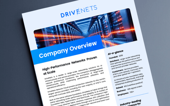 DriveNets Company Overview