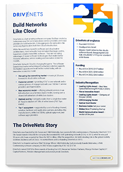 DriveNets company overview