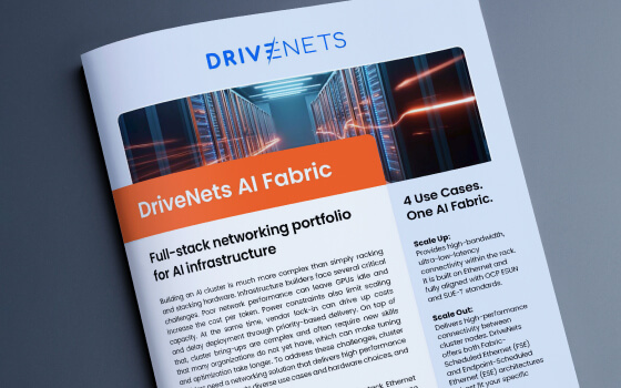 DriveNets AI Fabric
