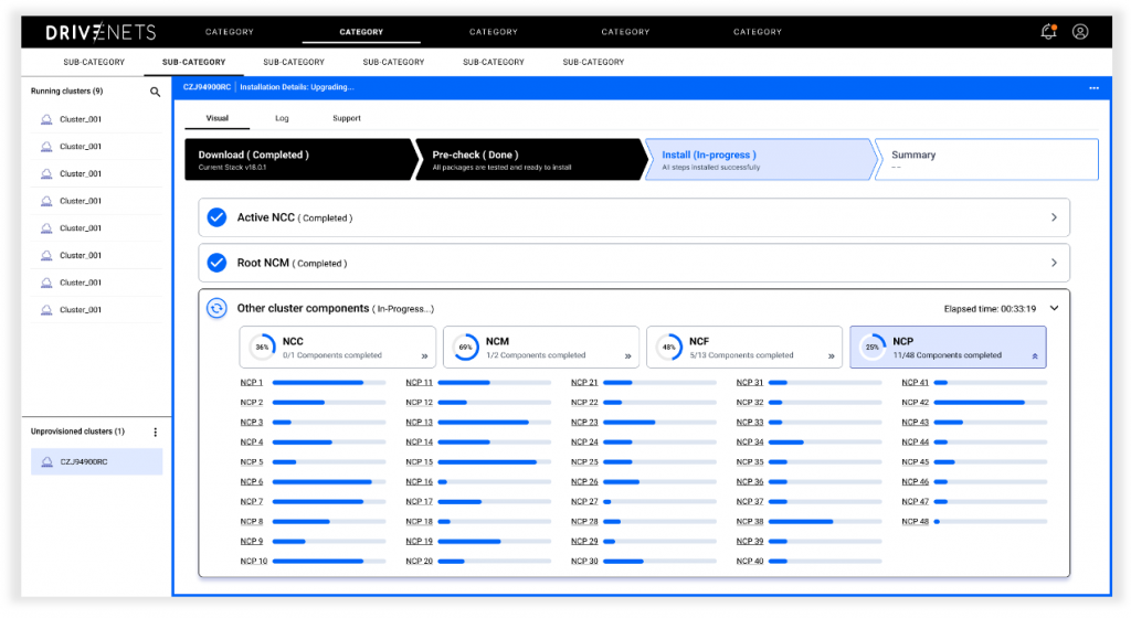 DNOR's smart rollout feature