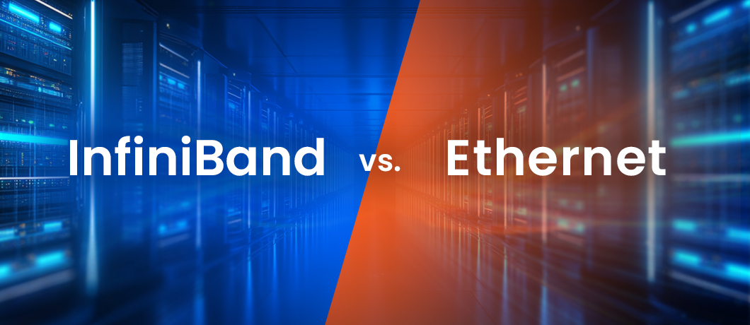 InfiniBand vs Ethernet – Why Ethernet fits AI Networking needs InfiniBand vs Ethernet – Why Ethernet fits AI Networking needs