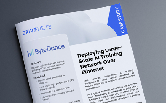 Case Study: Deploying Large- Scale AI Training Network Over Ethernet