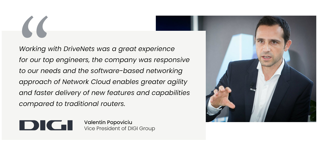 DIGI: Handling Peak Traffic Workloads and Streamlining Core Network Operations